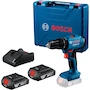 Miniatura de Bosch Professional GSB 183-LI Taladro Percutor Inalámbrico 18V con 2 Baterías 2.0Ah, Cargador y Maletín