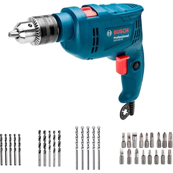 Imagen 2 de Bosch Rotomartillo Taladro Percutor GSB 550 RE 550W 127V con 34 Accesorios