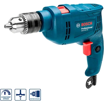 Imagen 4 de Bosch Rotomartillo Taladro Percutor GSB 550 RE 550W 127V con 34 Accesorios