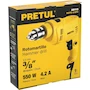 Miniatura de Rotomartillo Eléctrico Pretul Modelo ROTO-3/8P6 con Mandril de 3/8 Pulgadas y Potencia de 550 Watts