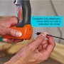 Miniatura de BLACK+DECKER LD008KA Taladro Atornillador Inalámbrico 3/8” (10mm) 8V con 54 Accesorios y Bolsa para Herramientas