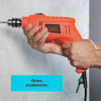 Imagen 3 de BLACK+DECKER Taladro Rotomartillo TB550 550W 3/8” (10mm)