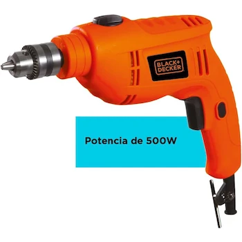 Imagen 4 de BLACK+DECKER Taladro Rotomartillo TB550 550W 3/8” (10mm)