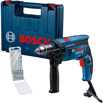 Imagen de referencia para Bosch GSB 13 RE Rotomartillo Taladro Percutor 750W 220V con 5 Brocas y Maletín