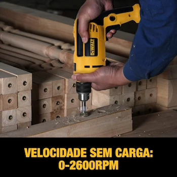 Imagen 5 de DEWALT Taladro Percutor 1/2" (13mm) Modelo DWD024 Amarillo y Negro