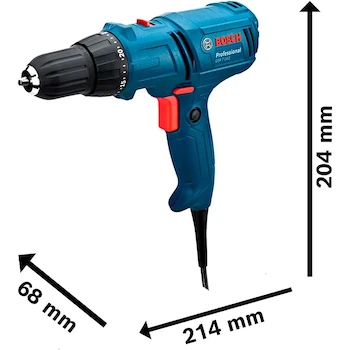 Imagen 4 de Taladro Atornillador Eléctrico Bosch GSR 7-14 E 400W 127V Azul