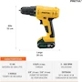 Miniatura de Taladro Inalámbrico Pretul TALI-12PK2 12V 3/8" con Accesorios y Estuche