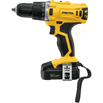 Imagen de referencia para Taladro Inalámbrico Pretul TALI-20P2 1/2" 20V con 1 Batería Ion Litio 2Ah