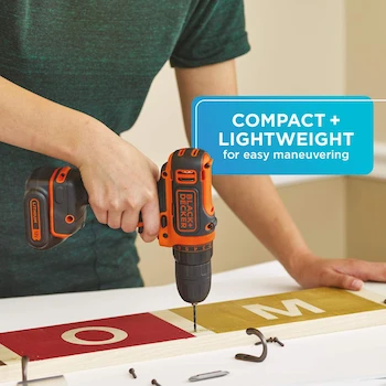 Imagen 4 de Taladro Inalámbrico BLACK+DECKER BDCDD12C 12V MAX