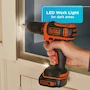 Miniatura de Taladro Inalámbrico BLACK+DECKER BDCDD12C 12V MAX