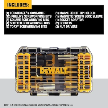 Imagen 2 de DEWALT FlexTorq DWA2NGFT40IR Juego de 40 Piezas de Puntas para Destornillador de Impacto