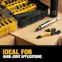 Miniatura de DEWALT FlexTorq DWA2NGFT40IR Juego de 40 Piezas de Puntas para Destornillador de Impacto