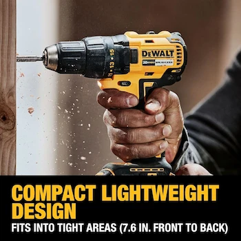 Imagen 4 de DEWALT Taladro Inalámbrico 20V MAX 1/2" con Batería XR 2.0Ah y Cargador (DCD777D1)