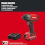 Miniatura de CRAFTSMAN CMCF800C1 Kit de Driver de Impacto 20V Máximo 1/4 Pulgadas con Batería y Cargador