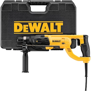 Imagen de referencia para DEWALT Rotomartillo Cincelador SDS Plus de 1" (26mm) 800W con Caja de Herramientas D25260K
