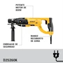 Miniatura de DEWALT Rotomartillo Cincelador SDS Plus de 1" (26mm) 800W con Caja de Herramientas D25260K