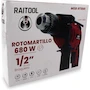 Miniatura de Taladro Rotomartillo de Impacto Eléctrico 550W con Broquero de 1/2 Pulgada y Mango Auxiliar