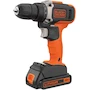 Miniatura de BLACK+DECKER Taladro Inalámbrico Atornillador 3/8" (10mm) 20V Máx BCD703C1