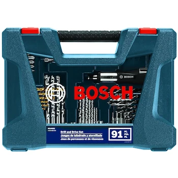 Imagen 3 de Set Bosch V-Line de 91 Piezas con Brocas, Puntas de Destornillador y Accesorios