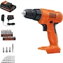 Miniatura de BLACK+DECKER LD120VA 20V MAX POWERCONNECT Taladro Desarmador Inalámbrico con Kit de 30 Piezas