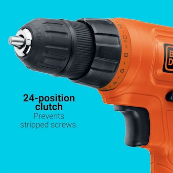 Imagen 4 de BLACK+DECKER LD120VA 20V MAX POWERCONNECT Taladro Desarmador Inalámbrico con Kit de 30 Piezas