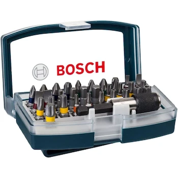 Imagen de referencia para Bosch 2607017359 Set de Puntas de Atornillar con Adaptador 32 Piezas