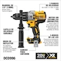 Miniatura de DEWALT Taladro Percutor Atornillador Inalámbrico 1/2" (13mm) 20V MAX XR Solo Herramienta DCD996B