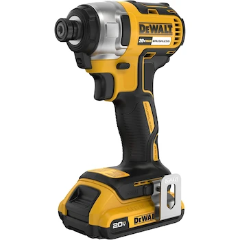 Imagen 5 de DEWALT Driver de Impacto Inalámbrico 20V MAX, Chuck Hexagonal de 1/4 Pulgadas, Kit con Batería y Cargador (DCF787D1)
