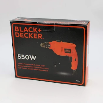 Imagen 2 de Taladro Rotomartillo BLACK+DECKER Modelo TB555 3/8" (10mm)