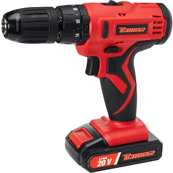 Imagen de referencia para Mikels ROIT-20 Rotomartillo Inalámbrico 20V Negro/Rojo con Batería y Cargador