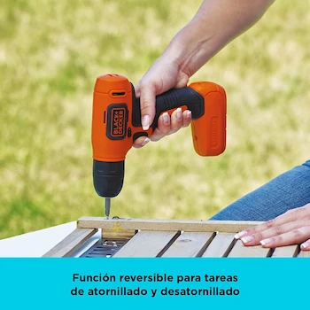 Imagen 5 de Taladro Atornillador BLACK+DECKER LD008 8V 3/8" (10mm)