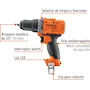 Miniatura de Taladro Inalámbrico Truper PRO Modelo TALI-20AS de 1/2" con Voltaje de 20V Brushless Sin Accesorios