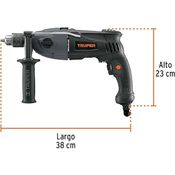 Imagen 3 de Truper ROTO-1/2NX2 Rotomartillo Industrial 1/2" 1200W