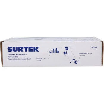 Imagen 4 de Taladro Neumático Reversible Surtek TN538 de 3/8 Pulgadas