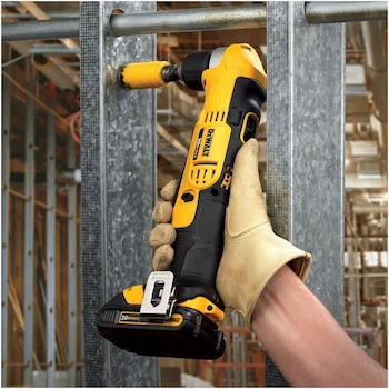 Imagen 2 de DEWALT DCD740B Taladro Atornillador Inalámbrico en Ángulo Recto 20V MAX 3/8 Pulgadas (Solo Herramienta)