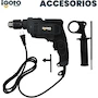 Miniatura de Taladro Rotomartillo 700 W Profesional 127 V 60 Hz Broquero ½’’ 13 mm con Mango Auxiliar