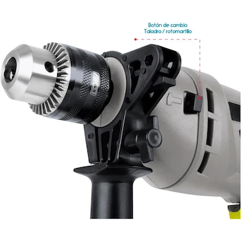 Imagen 3 de Rotomartillo Eléctrico Maxtool 500W con Portabrocas de 3/8 Pulgadas para Uso Doméstico