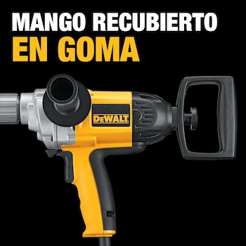 Imagen 2 de DEWALT DW130V Taladro Eléctrico 1/2" 13mm 9.0Amp 710W Amarillo con Mango Lateral