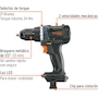 Miniatura de Taladro Inalámbrico Truper Max MAX-20TS 1/2" Motor Brushless Sin Accesorios
