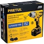 Miniatura de Llave de Impacto Inalámbrica Pretul LIMI-20P 1/2" 20V con 1 Batería de 4 Ah