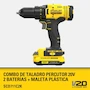 Miniatura de STANLEY Rotomartillo Inalámbrico 20V SCD711C2K con 2 Baterías