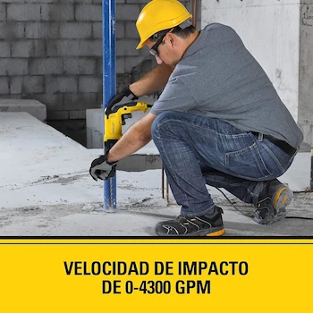 Imagen 4 de STANLEY Rotomartillo Eléctrico 1-1/8" (26mm) SHR263KA 800W con Empuñadura Lateral y Caja de Herramientas