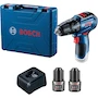 Miniatura de Bosch Rotomartillo GSB 12V-30 3/8" 12V con 2 Baterías y Maletín