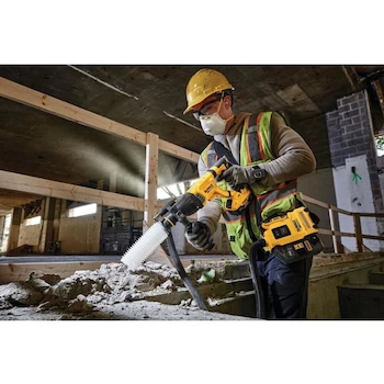 Imagen 2 de DEWALT 20V MAX XR Brushless SDS Plus D-Handle Rotary Hammer Drill 1-1/8 Inch (28mm) Tool Only Model DCH263B