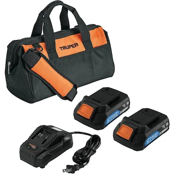 Imagen 4 de Taladro Inalámbrico Truper Max MAX-20T 1/2" 20V con 2 Baterías Ion Litio 2Ah y Maleta de 14"