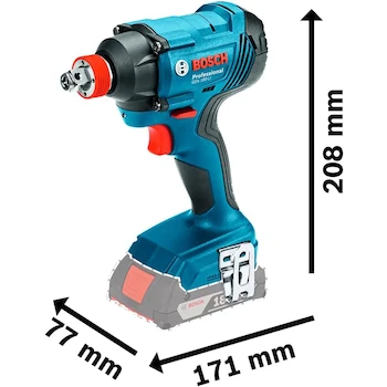 Imagen 5 de Bosch Professional GDX 180-LI Llave de Impacto Inalámbrica Azul 18V