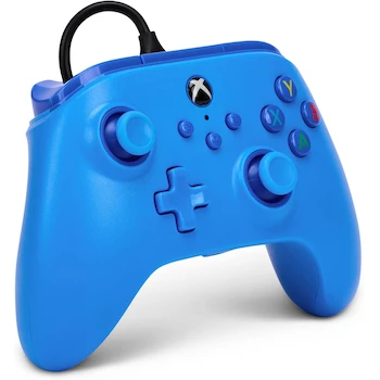 Imagen 4 de PowerA Mando con Cable para Xbox Series X|S, Xbox One y PC - Azul Edition