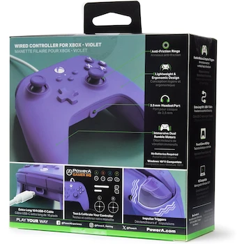 Imagen 2 de PowerA Wired Controller for Xbox Series X|S - Violet