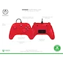 Miniatura de PowerA Mando con Cable para Xbox Series X|S, Xbox One y PC - Rojo Edition, Gamepad, Controlador para Videojuegos Cableado, Licencia Oficial de Xbox