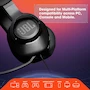 Miniatura de JBL Quantum 100 Audífonos Gamer Over Ear con Micrófono Extraíble Negro